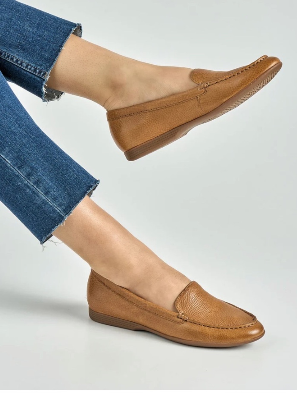 Dansko Lorri Slip-On Loafer in Tan